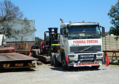 Abnormal towing service