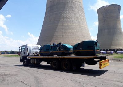 Loader transport